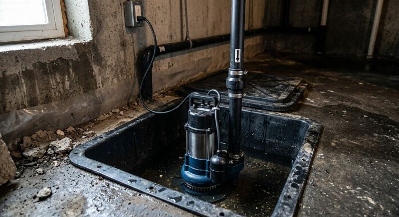 Sump Pump Plumbing in Mobile, AL